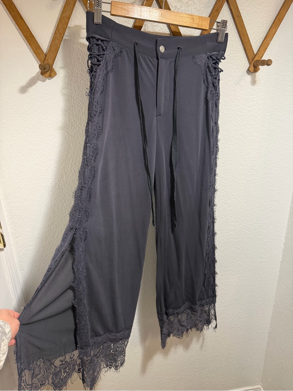 POL Dark Gray Casual Top